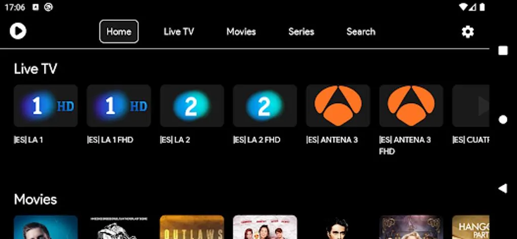 Wait for your content to load and start watching.