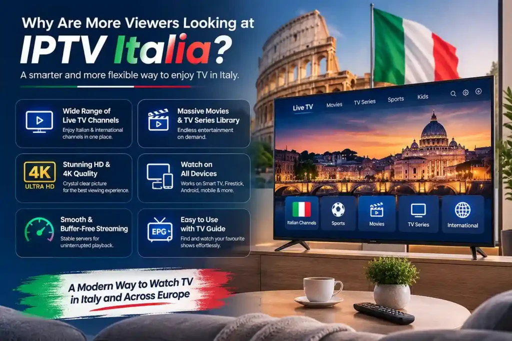 IPTV Italy: Complete Guide to IPTV Streaming in 2026