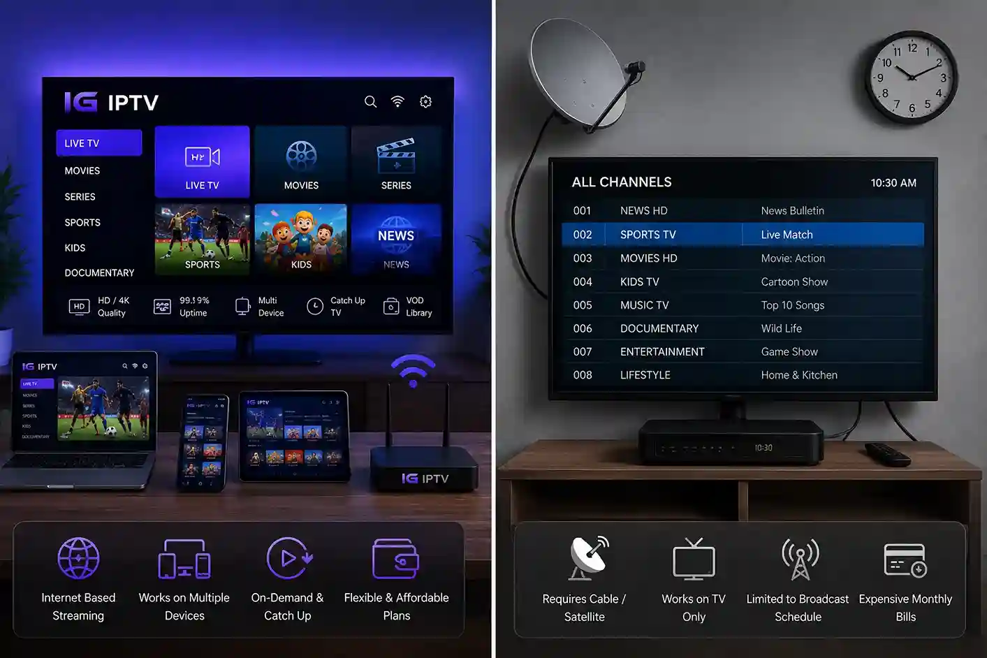 Good IPTV provider offering high-quality streaming