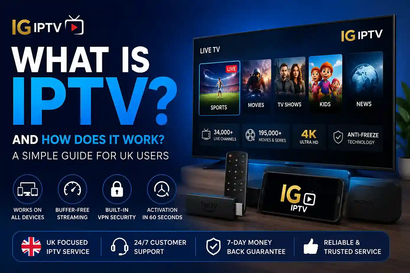 What Is IPTV how does it works